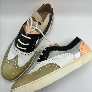 Christian Louboutin Golfito Wingtip Sneaker Multicolor US 9.5 Brogue
